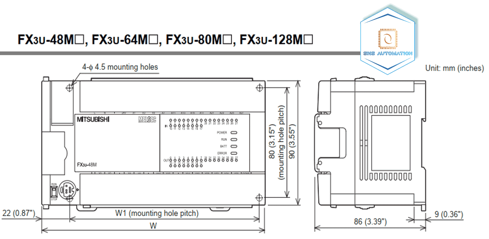 FX3U-64MR/ES