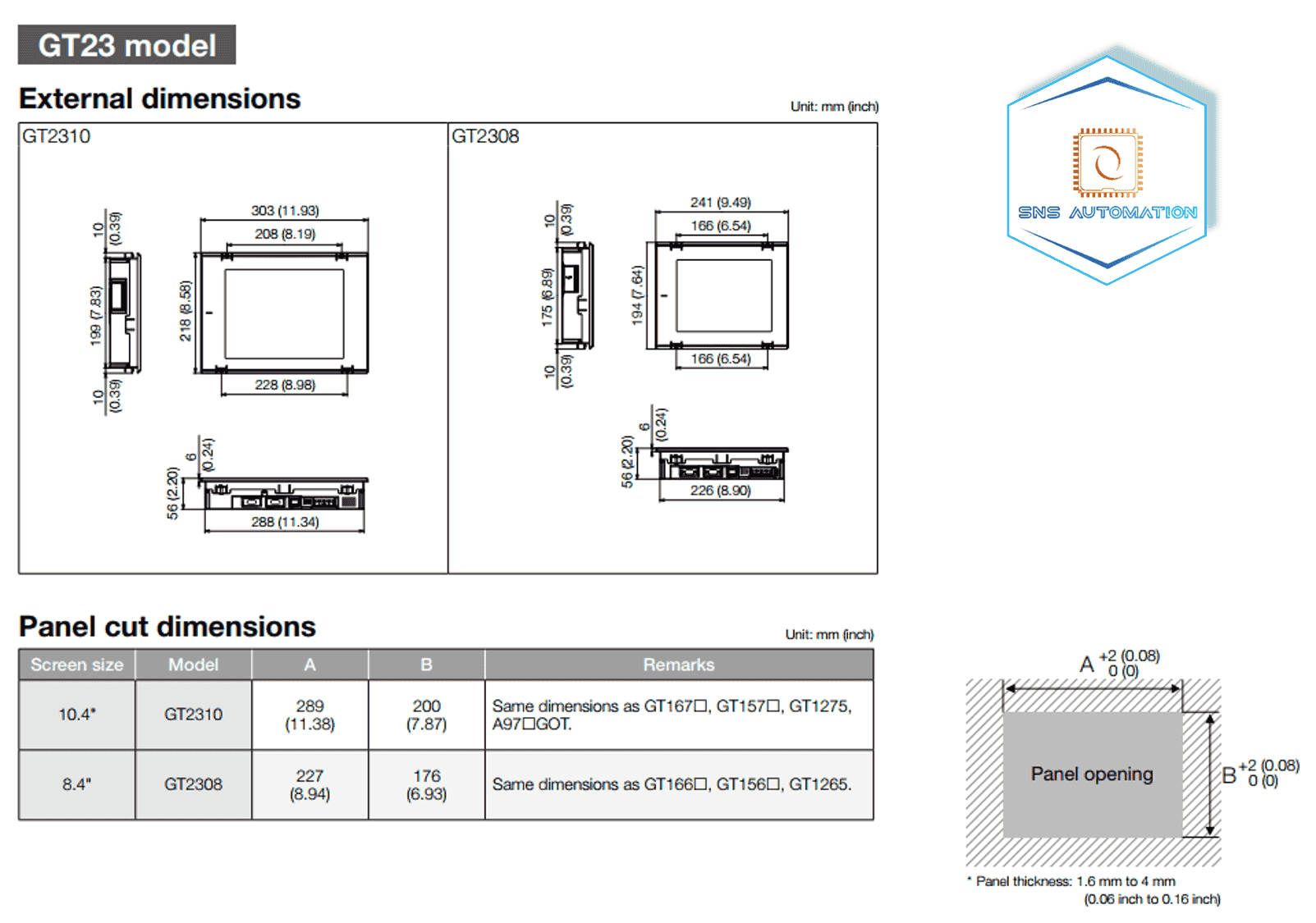 Màn hình HMI GT2103-PMBDS
