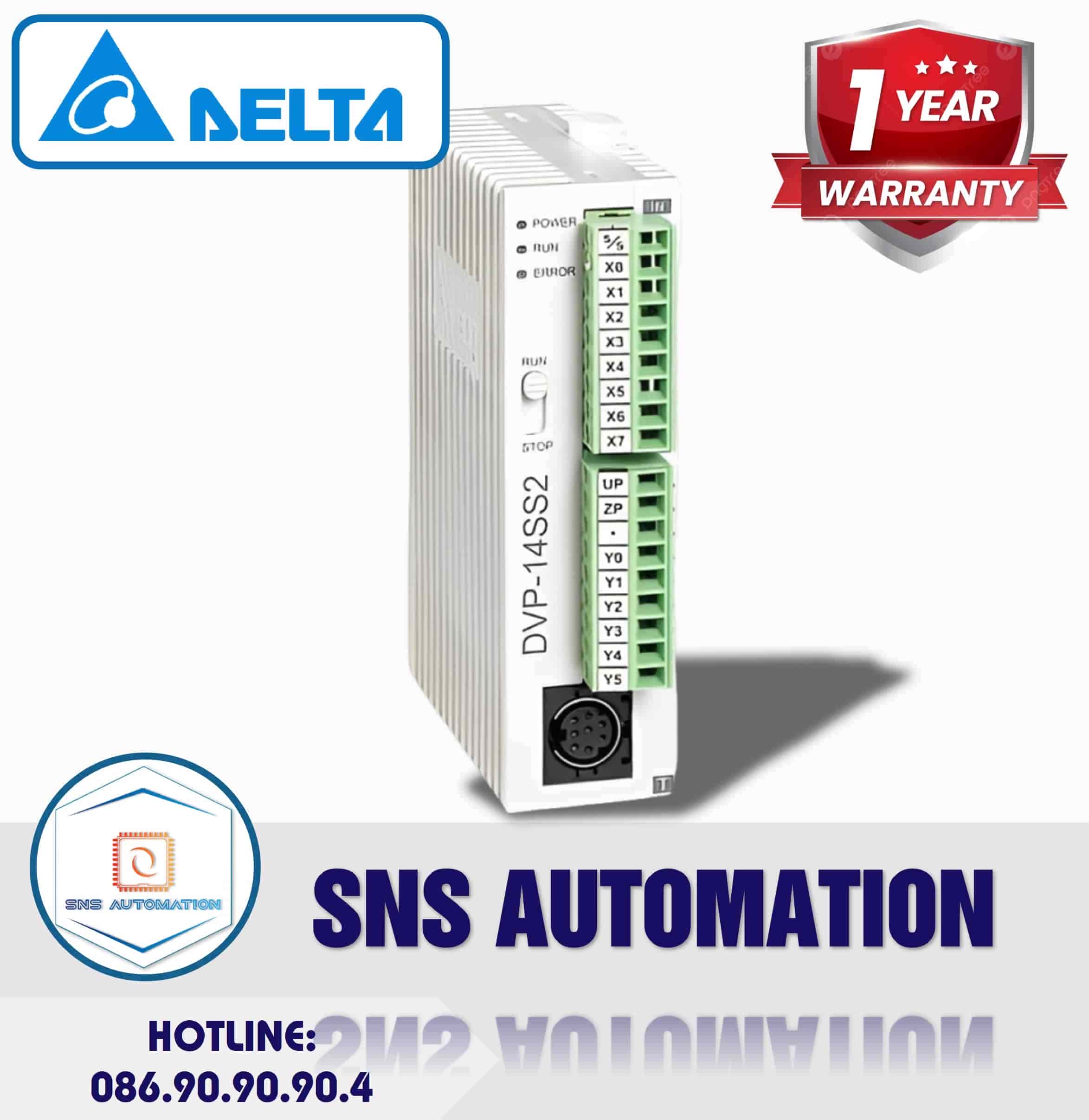 bộ lập trình plc DVP14SS211R