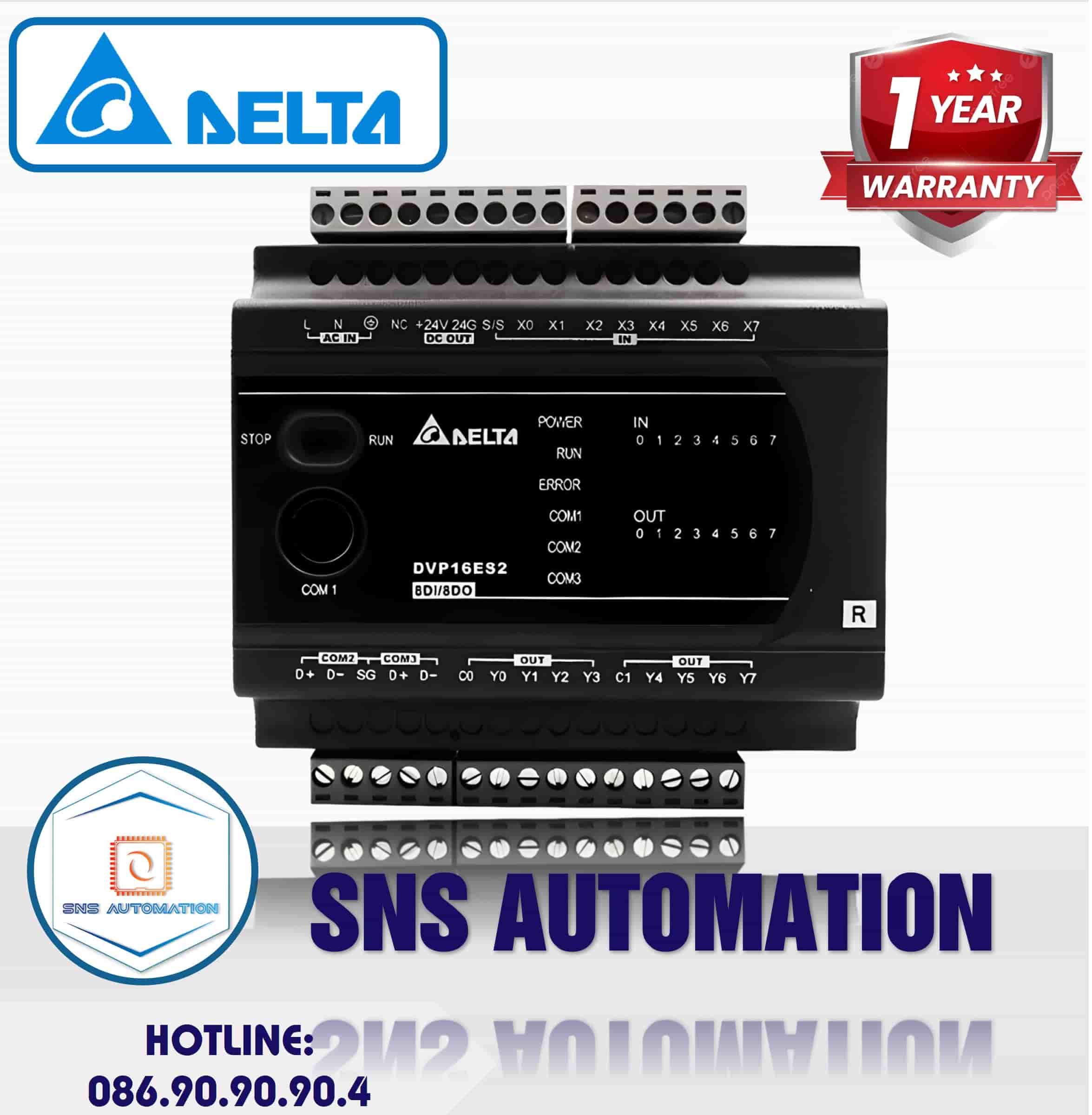 plc DVP16ES200R