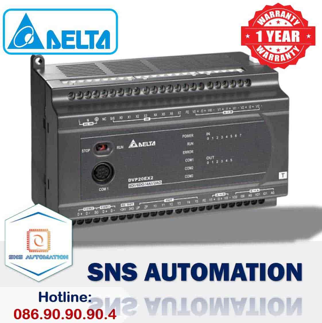 plc DVP24ES200T