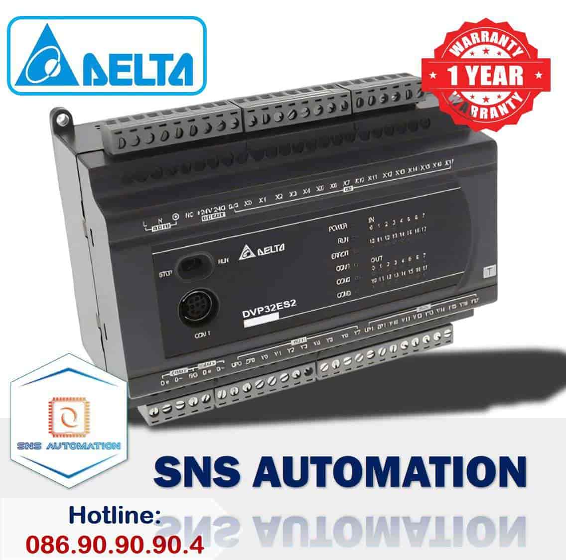 plc DVP32ES200T
