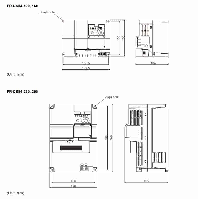 Biến tần mitsubishi FR-CS82S-042-60