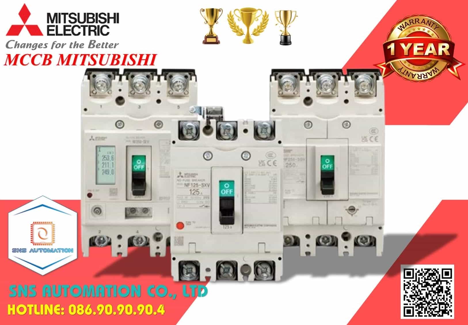 Mccb mitsubishi