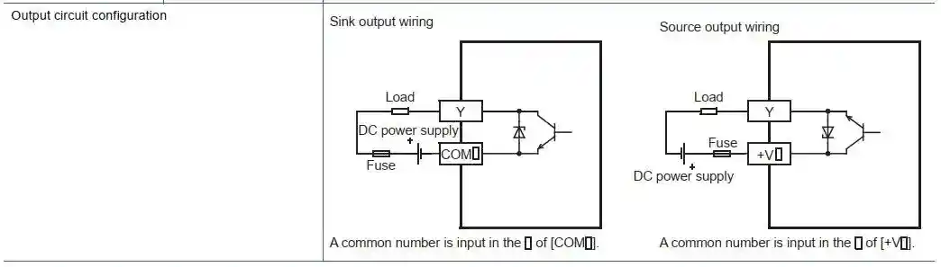 Sơ đồ mạch đấu nối PLC Mitsubishi FX5UC-64MT/D