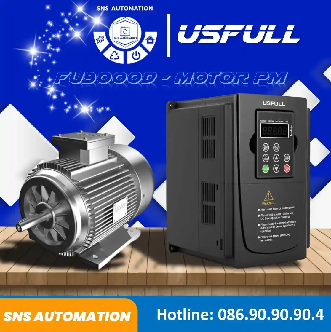 biến tần điều khiển động cơ pm
