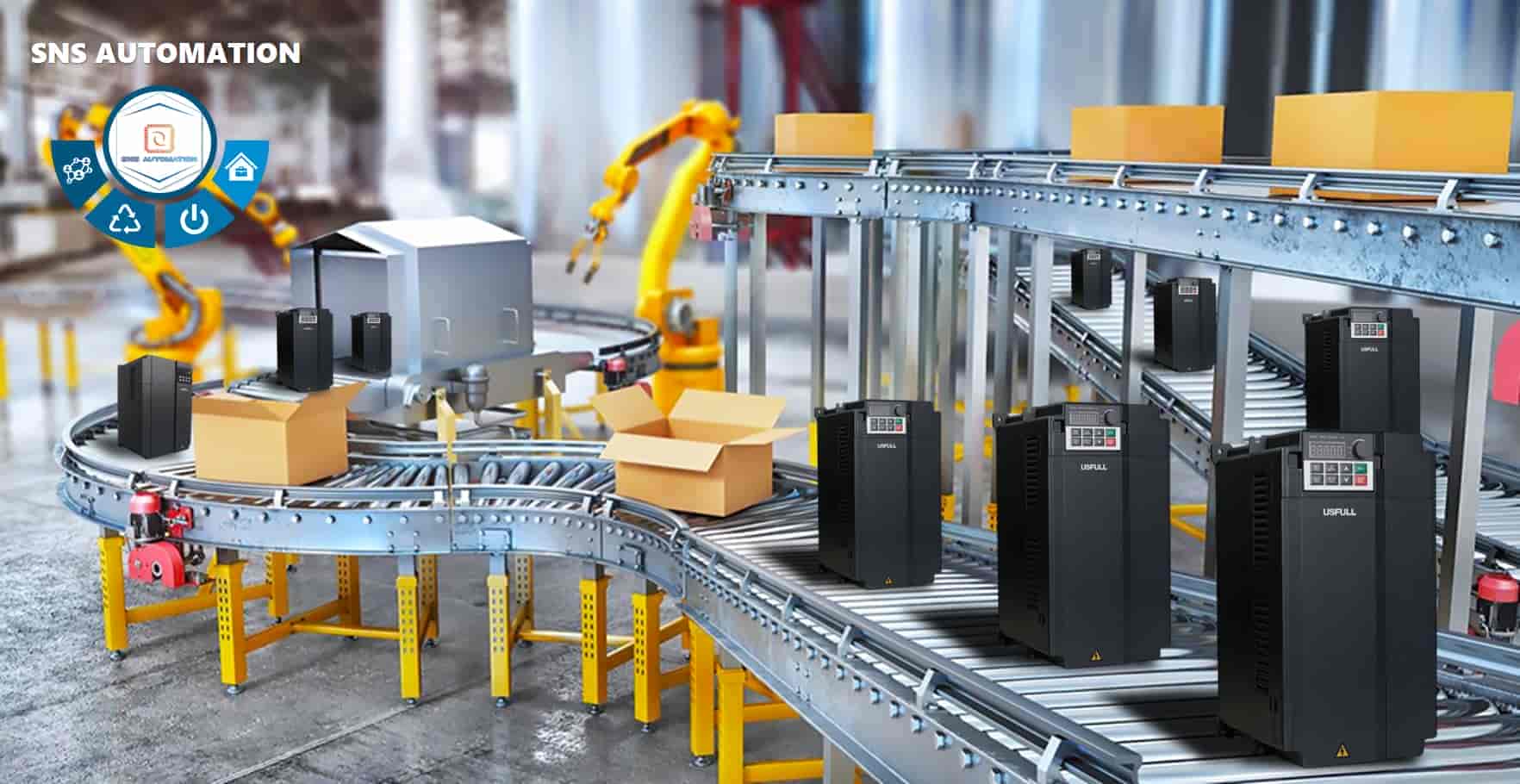 Sơ đồ nguyên lý hoạt động của máy biến tần